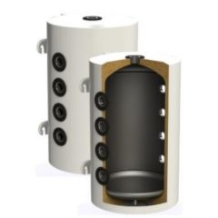   SUNSYSTEM PSM 100 hűtési és fűtési puffertartály hőszivattyúhoz (100 liter)